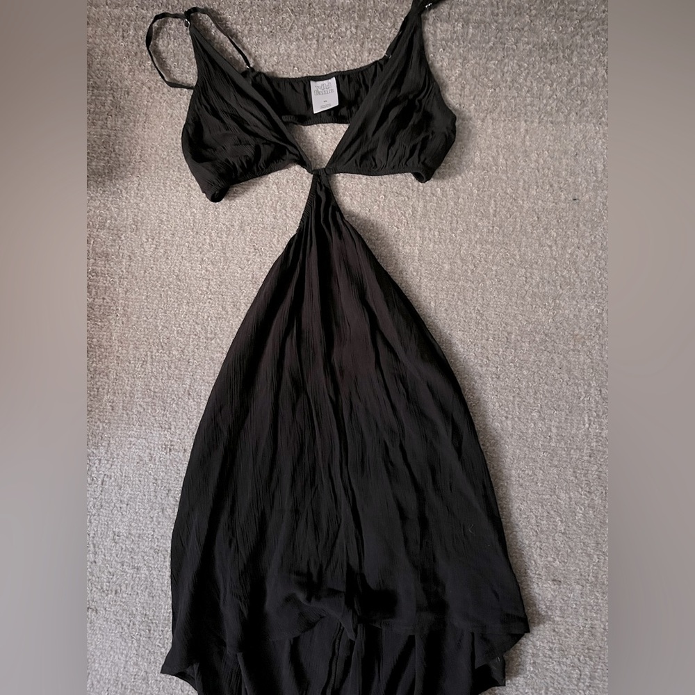 •Black Wild Fable Cut Out Cover Up Mini Dress•🖤